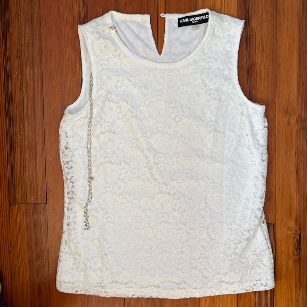 Top by Karl Lagerfelld (excellent condition) size M
